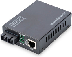 Digitus DN-82021-1 - Media Converter - 10/100Base-TX naar 100Base-FX - Bereik tot 80 km