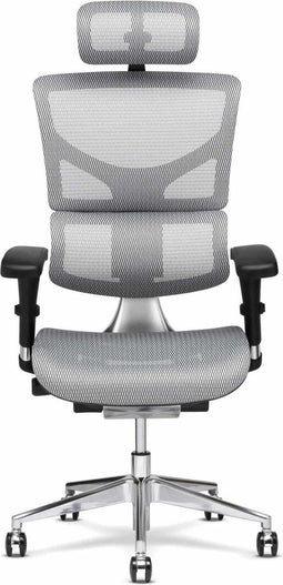 X-Chair bureaustoel X2 Wit met hoofdsteun