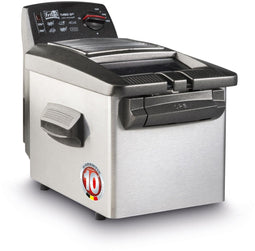 Fritel Turbo SF 4345 - Friteuse - Dubbel verwarmingselement - Inox