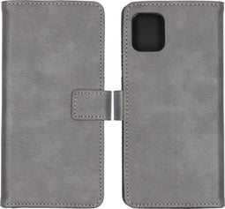 iMoshion Hoesje Geschikt voor Samsung Galaxy Note 10 Lite Hoesje Met Pasjeshouder - iMoshion Luxe Bookcase - Grijs