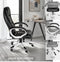 tectake® Bureaustoel - Luxe directiestoel - Ergonomisch - Zwart