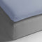 HnL Living - Hoeslaken Topper - 100% Katoen Perkal - 80 x 200 cm - Lichtblauw