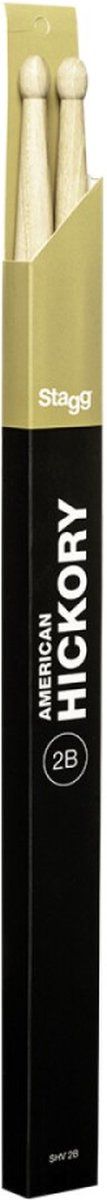 Stagg SHV2B 1Pr.Hickory V Sticks-Wood /2B drumstokken