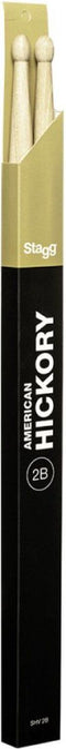 Stagg SHV2B 1Pr.Hickory V Sticks-Wood /2B drumstokken