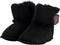 Warmbat Hay - Babysloffen - Merino wol - Zwart - Maat 18/19