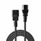 Lindy 30332 - Geaarde kabel C13/C14 - 300 cm - Zwart