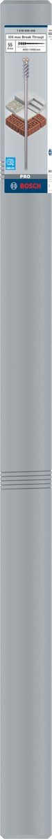 Bosch PRO SDS max Break Through - Doorvoerboren - Voor beton - Diameter 45-80 mm
