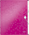 Sorteermap Leitz WOW 12 tabbladen PP roze - 4 stuks