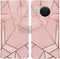 iMoshion Hoesje Geschikt voor Nokia X20 / X10 Hoesje Met Pasjeshouder - iMoshion Design Softcase Bookcase - Goud / Roze / Pink Graphic