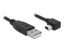 Delock 82684 - USB 2.0 kabel - A male > mini-B 5pin male - 5m Zwart