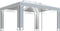 vidaXL - Prieel - met - LED-lichtslinger - 3x4 - m - wit