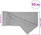 vidaXL - Privacynet - 150 - g/m² - 1x10 - m - HDPE - lichtgrijs