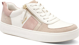 Tamaris COMFORT Essentials - Lage Sneakers - Wide Fit - BEIGE/ROSE - Maat 40