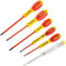 Stanley 6-Delige FatMax Schroevendraaierset Vde PH - Schroevendraaiers en Spanningszoeker - Geel Rood