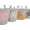 Mand Home ESPRIT Multicolour (4 Stuks)