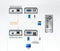 Aten CE100 - MINI USB KVM Extender - ESD-bescherming - Zwart