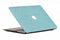 Lunso Geschikt voor MacBook Air 13 inch (2010-2017) cover hoes - case - glitter lichtblauw