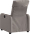 Fauteuil verstelbaar stof taupe