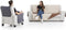 Belmarti® Bankbeschermer Duo 130cm Bruin - Dubbelzijdig, beschermt tegen vlekken, haren en krassen – Ideaal voor gezinnen met kinderen en huisdieren - Premium Belmarti® Kwaliteit