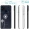 iMoshion Hoesje Geschikt voor Samsung Galaxy M31 Hoesje Siliconen - iMoshion Design hoesje - Wit / Transparant / Dandelion