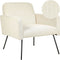 NARKEN - Fauteuil - Beige - Corduroy
