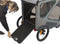 Trixie Fietskar - Hondenfietskar - Waterafstotend - Grijs/Salie 62X80X92 cm
