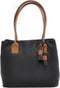 Berba Medium Schoudertas Dames - Leer - Chamonix - Zwart