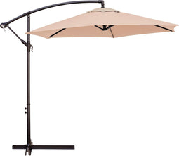 Parasol Monty beige aluminium 270 CM