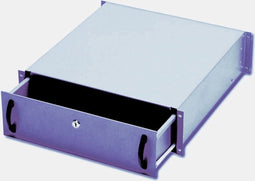 Digitus DN-19 KEY-3U-SW - 19 inch Schuiflade - Uittrekbaar afsluitbaar - Zwart