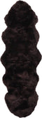 vidaXL - Vloerkleed - 60x180 - cm - schapenvacht - bruin