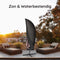 Volcan Parasolhoes - Zweefparasol - Waterdicht Oxford 420D - Tot 400cm - Zwart