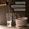Laura Ashley Glass Collectables Champagneglazen set van 4 - Mondgeblazen - Helder - 21 cl.