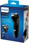 Philips S1223/41 - Scheerapparaat - 40 min snoerloos scheren - Zwart
