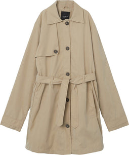 NAME IT NKFMARIA - Trenchcoat meisjes - Knoopsluiting met tailleband - Maat 122