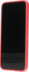 Mobiparts Silicone Cover - Soft case - Fluweelzachte microfiber binnenvoering - Rood