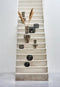 Light & Living Vaas Benzo - Zwart - Ø20cm - Modern