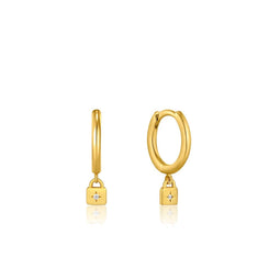 Ania Haie Under Lock & Key AH E032-01G Dames Oorringen