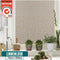 Homewell Raamfolie HR++ - Isolerend en zonwerend - Anti inkijk Linnenlook Koffie 70x300 cm
