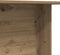vidaXL - Eettafel - Artisan - Eik - 110x60x75 - cm - Engineered - Wood
