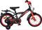 Volare Thombike - Kinderfiets - 14 inch - Handrem en terugtraprem - Zwart Rood
