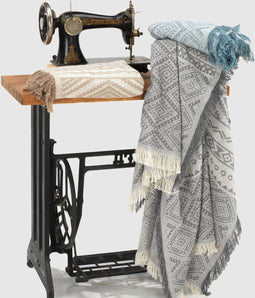 Deken Alexandra House Living Tunez Lichtgroen 180 x 260 cm
