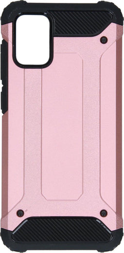 iMoshion Hoesje Geschikt voor Samsung Galaxy A71 Hoesje - iMoshion Rugged Xtreme Backcover - Rosé