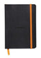 Rhodiarama Lined 4 X 5 1/2 Black Softcover Journal