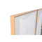 Schilderij Home ESPRIT Wit Zwart Beige Abstract 103 x 4,3 x 143 cm (2 Stuks)