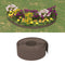 vidaXL - Tuinranden - 5 - st - 10 - m - 20 - cm - polyetheen - bruin