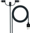 Nanocable 10.01.3200 - USB A naar USB 2.0 micro - 100 cm - Zwart