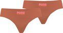 PUMA Women's Sporty Mesh Brazilian - Ondergoed - Comfortabele stof - (2-pack)