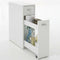 FMD - Ladekast - met - 2 - lades - 20x45x61 - cm - wit