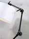 it's about RoMi Vloerlamp Amsterdam - Zwart/Wit - 70x47x190cm - Bohemian,Scandinavisch - Staande lamp voor Woonkamer - Slaapkamer