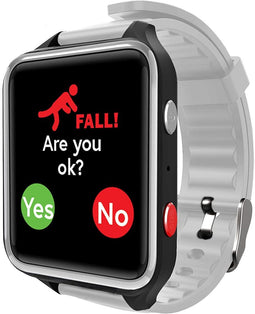 CPR Guardian III - SOS Alarmhorloge met GPS en Valdetectie - Zwart